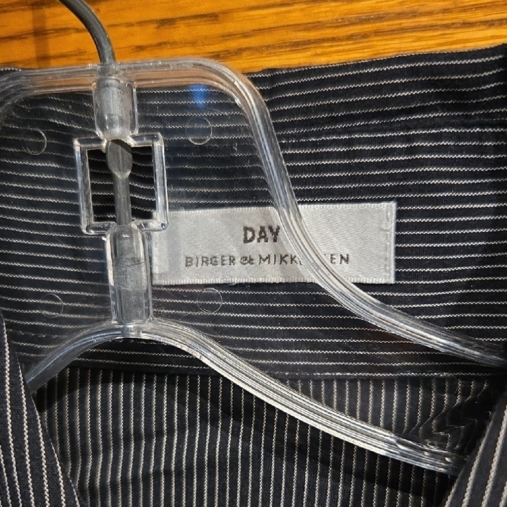 DAY Birger et Mikkelsen Black Pinstripe Blouse